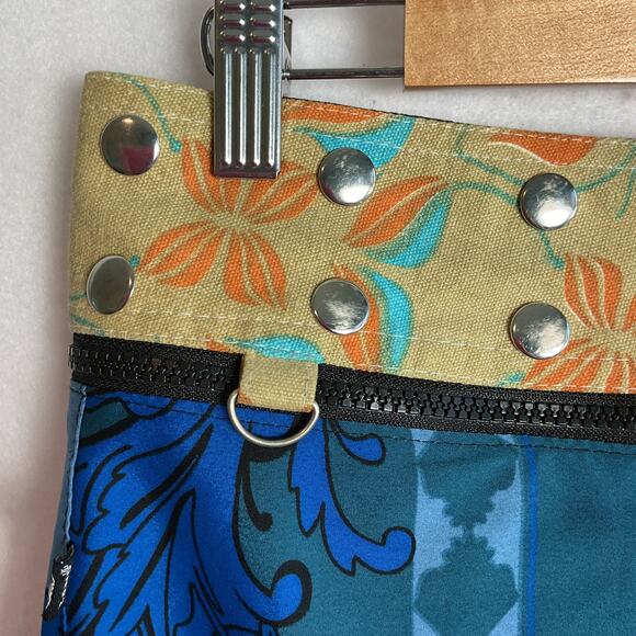 Zand Amsterdam Adjustable Reversible Wrap Skirt Boho Chic One Size - Picture 6 of 14